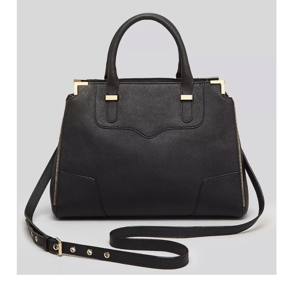 Rebecca Minkoff Amorous Satchel-  Black